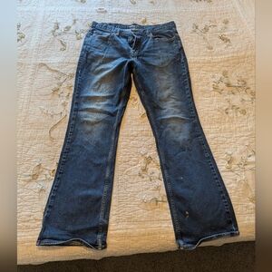 Mens Old Navy Boot cut Jeans SZ 34x32